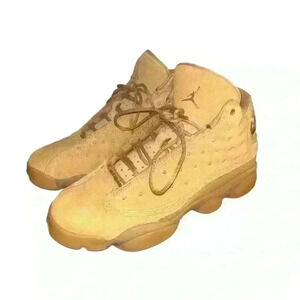 Size 5.5Y (GS) Joran 13 Retro Mid Wheat 2017 Release